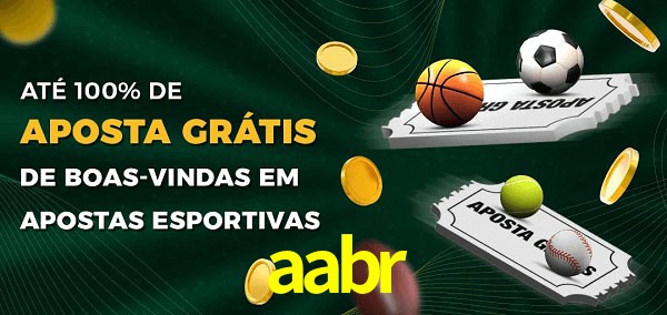 aabr Ate 100% de Aposta Gratis